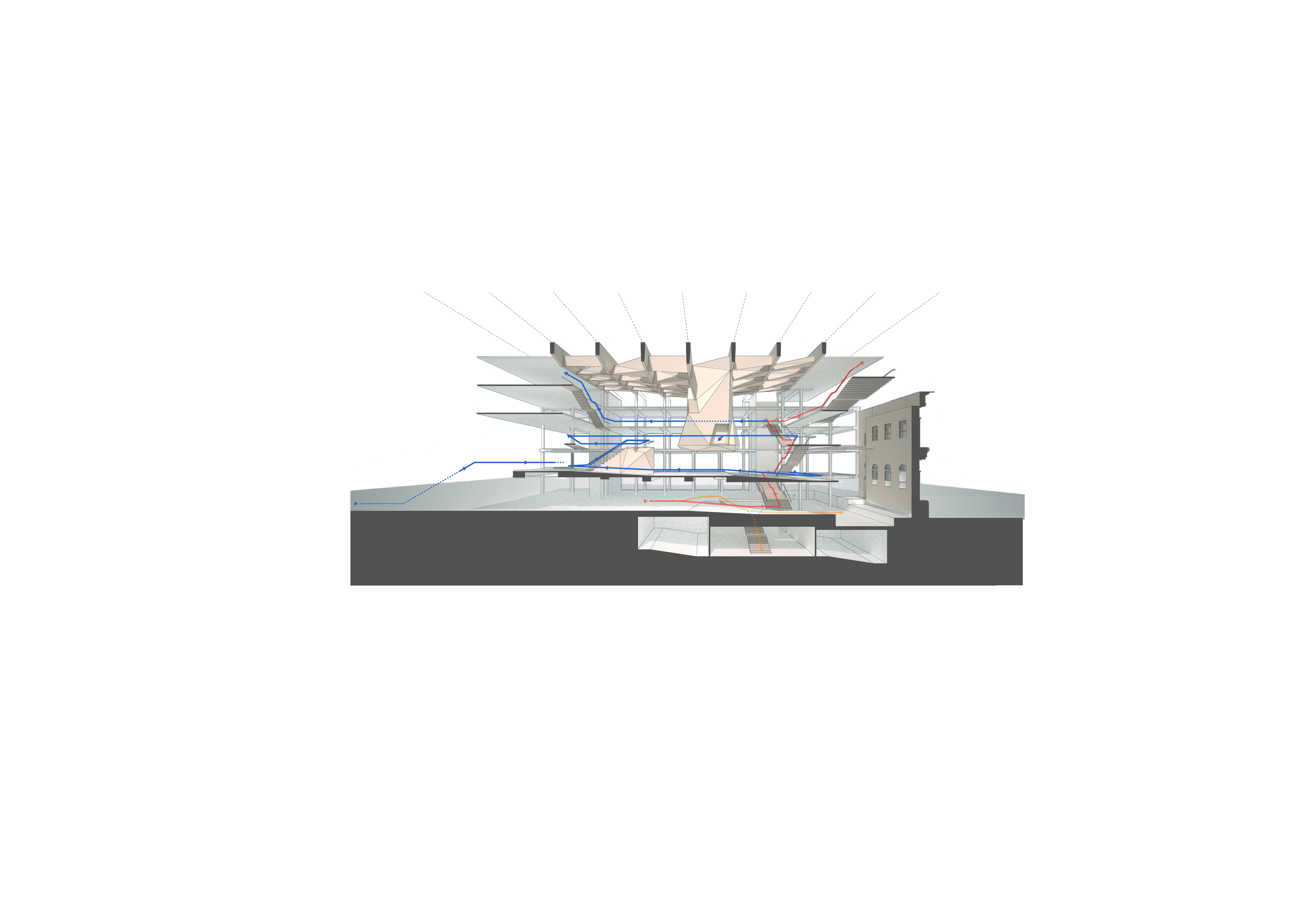 https://archive.abp.unimelb.edu.au/objects/images/Design/Schematic design/Renders/MOD-CIRCULATION DIAGRAM 110710 - SECONDARY.jpg