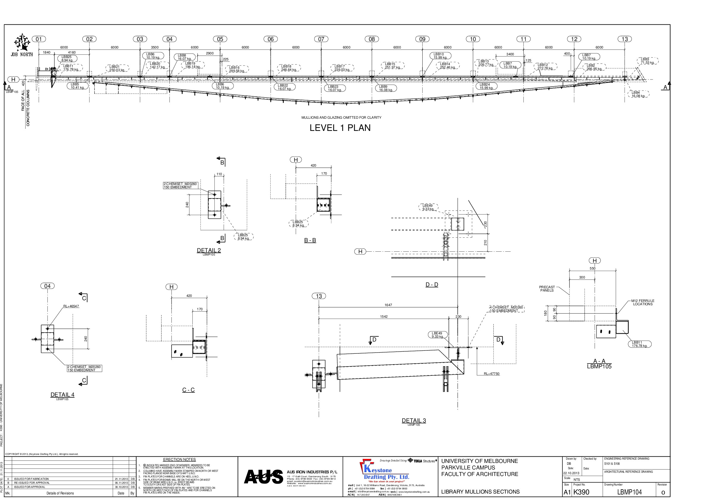 https://archive.abp.unimelb.edu.au/objects/pdfs/Construction/Drawings/Shop drawings/Library window mullions AUS Iron industries/SD-SS-LBMP104 - LIBRARY MULLIONS SECTIONS - (A1) - Rev 0.pdf