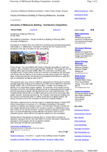 https://archive.abp.unimelb.edu.au/objects/pdfs/Design competition/Planning/Competition publicity/090330 e-architect Webpage.pdf