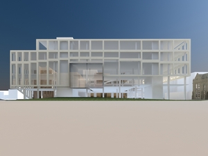 https://archive.abp.unimelb.edu.au/objects/images/Design/Schematic design/Renders/south facade 110620 grid distorted .jpg