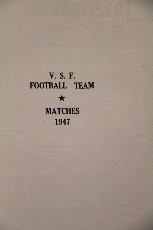 Victorian School of Forestry team matches. Newspaper Cuttings