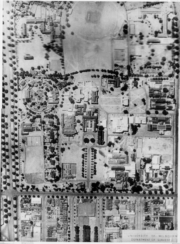 Aerial Image of the University Site, 1944