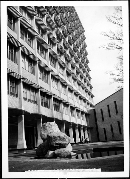 Photograph - Redmond Barry Building Courtyard. 1967