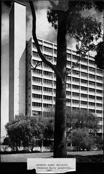 Photograph - Redmond Barry Building. 1961