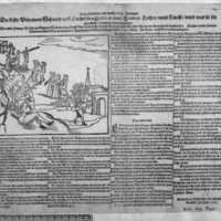 Zwey erbärmliche und betrübte Newe Zeitungen / Die Erste / Von einem Schmied in Schwäbischen Hall
