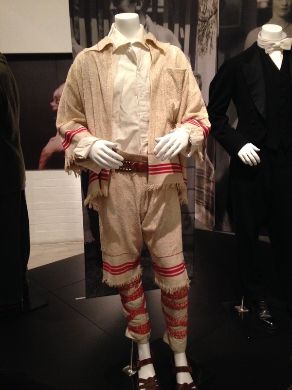 Towelling outfit created by Percy and Rose Grainger, and worn by Percy Grainger