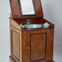 Portable vanity unit used by Nellie Melba, c.1895