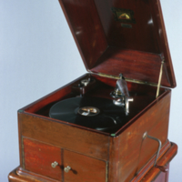 His Master’s Voice gramophone, ‘Melba’ model, c.1915