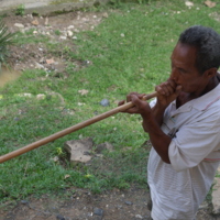 Tutufa ( fafulu; blow pipe) - Aldeia Pai Ira