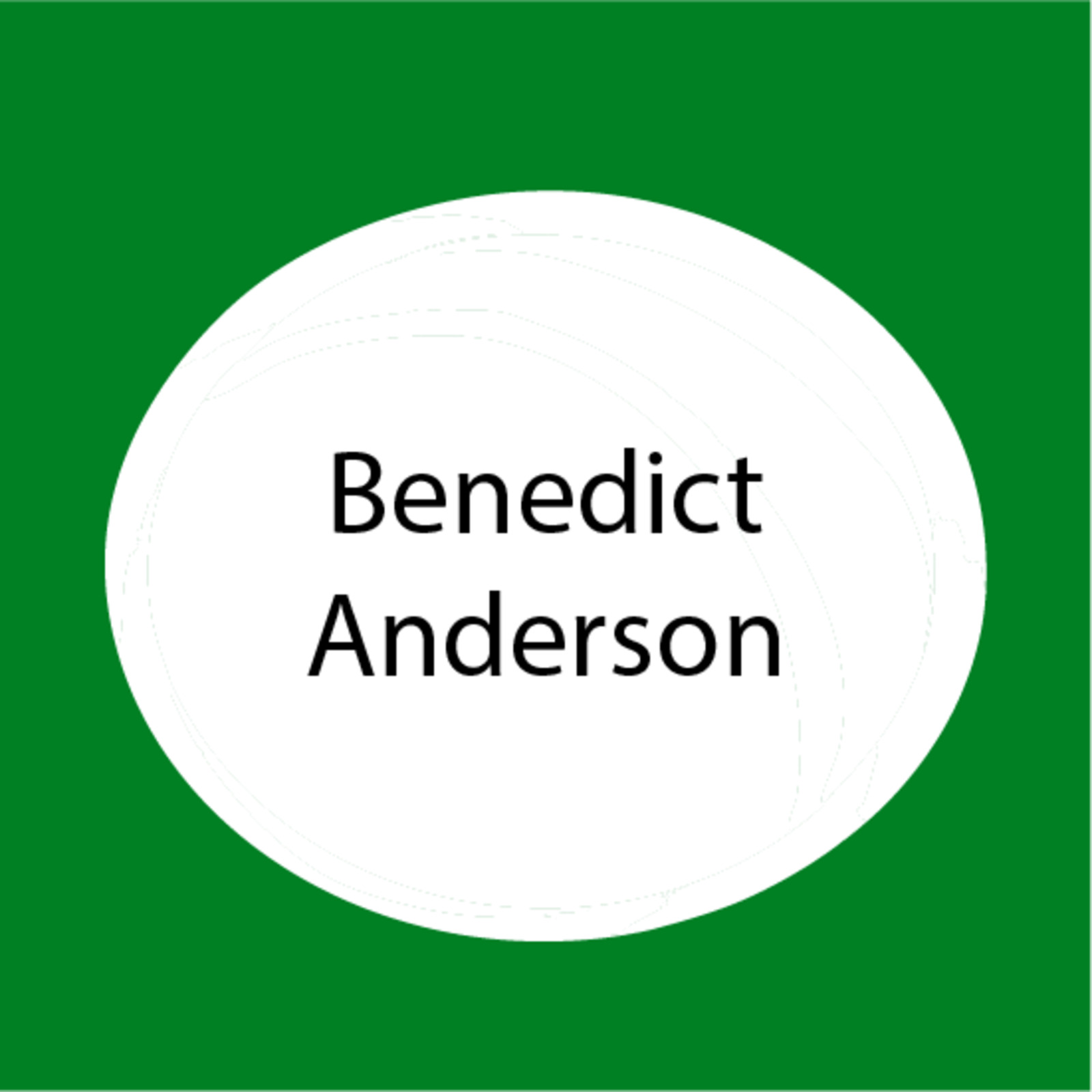 Benedict Anderson 