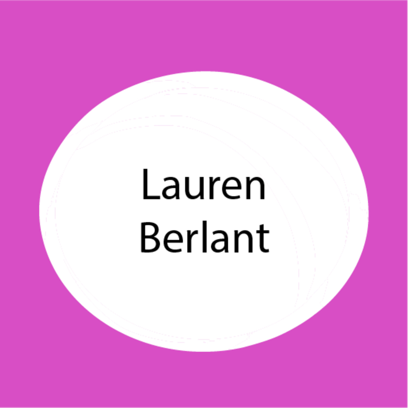 Lauren Berlant