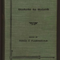 Cover of Dunaire na Macaomh (Ó Flannghaile)