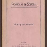 cover of Startha as an Soiscéal by Dinneen. .jpg