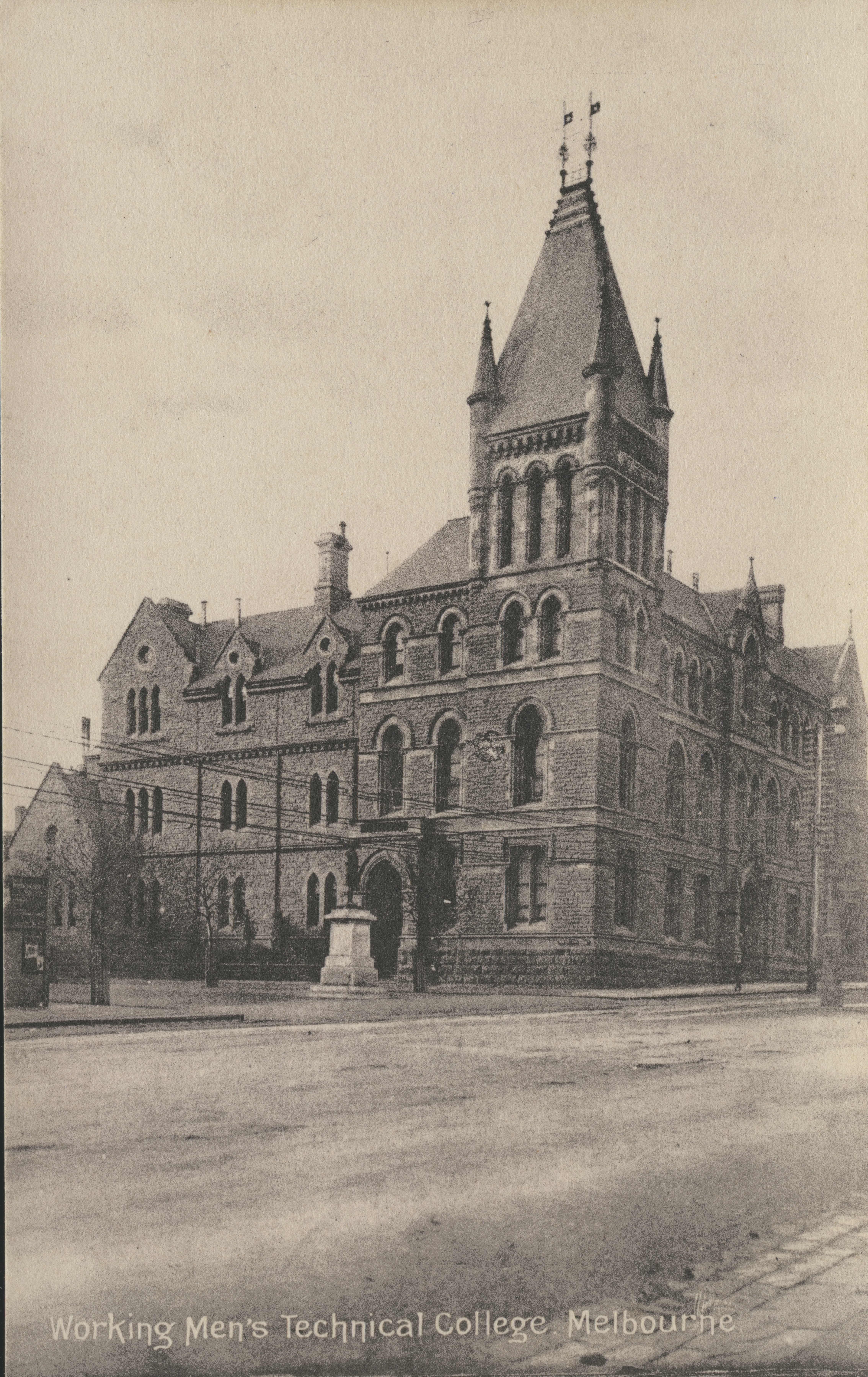 Working Men's Technical College, Melbourne, c1906.