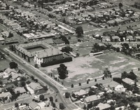 Aerial view of Essendon High School